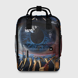 Женский рюкзак Глаз с золотом