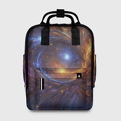 Женский рюкзак Открытая манипура чакра - космическая
