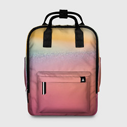 Рюкзак женский Радужные переходы градиент, цвет: 3D-принт