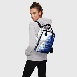 Рюкзак женский Поврежденный цифровой скин, цвет: 3D-принт — фото 2