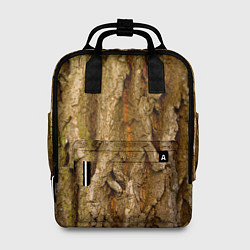 Женский рюкзак Кора дерева текстура