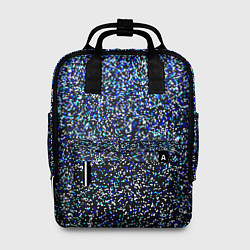 Рюкзак женский Шум пикселей, цвет: 3D-принт