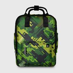 Рюкзак женский Camouflage - pattern ai art, цвет: 3D-принт