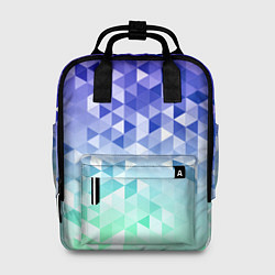 Женский рюкзак Градиентная геометрия