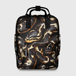 Женский рюкзак Змея черно-белая