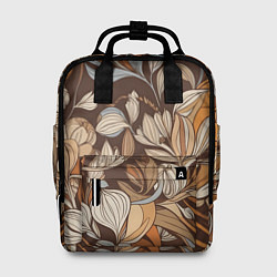 Женский рюкзак Спокойная ботаническая иллюстрация