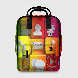 Женский рюкзак Square