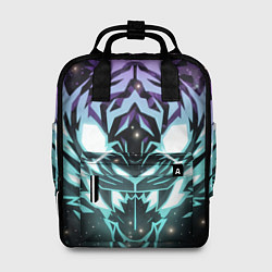 Рюкзак женский Неоновый зверь, цвет: 3D-принт