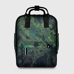 Женский рюкзак Абстракция - green camouflage background