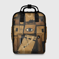 Женский рюкзак Коробки и глаз