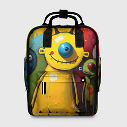 Женский рюкзак Арт с человечками