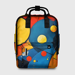 Женский рюкзак Динамичный красочный паттерн