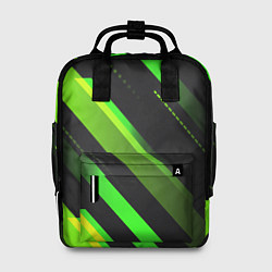 Женский рюкзак Color black green