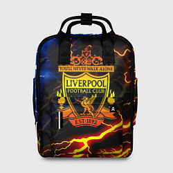 Рюкзак женский Liverpool storm, цвет: 3D-принт