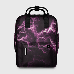 Рюкзак женский Lightning pink glow, цвет: 3D-принт