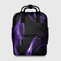 Рюкзак женский Purple abstraction, цвет: 3D-принт