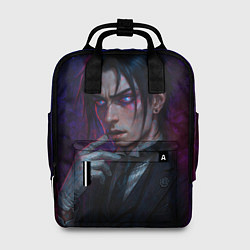 Рюкзак женский Себастьян Михаэлис реализм, цвет: 3D-принт
