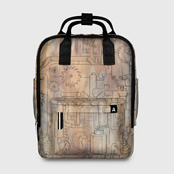 Женский рюкзак Стимпанк элементы