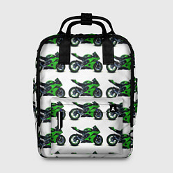 Женский рюкзак Motorbike green