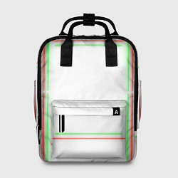 Рюкзак женский Neon light green red, цвет: 3D-принт