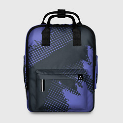 Женский рюкзак Абстрактная текстура в синем