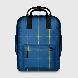 Женский рюкзак Color blue yellow cross