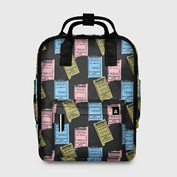 Рюкзак женский Советские билеты транспорта, цвет: 3D-принт