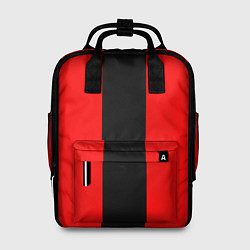 Рюкзак женский Color red and black, цвет: 3D-принт