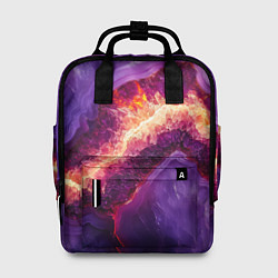 Рюкзак женский Мраморный камень, цвет: 3D-принт