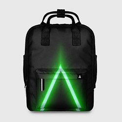 Рюкзак женский Color neon green, цвет: 3D-принт