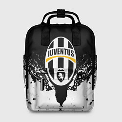 Рюкзак женский Ювентус краски всплеск текстура, цвет: 3D-принт