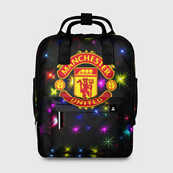 Женский рюкзак Манчестер Юнайтед праздничные огни