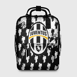 Рюкзак женский Ювентус люди краски, цвет: 3D-принт