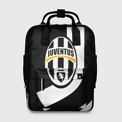 Рюкзак женский Ювентус полосы спорт линии, цвет: 3D-принт