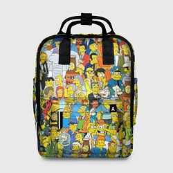 Рюкзак женский Simpsons Stories, цвет: 3D-принт