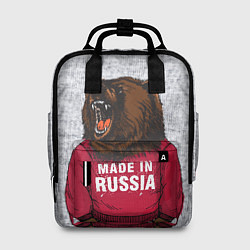 Рюкзак женский Made in Russia, цвет: 3D-принт