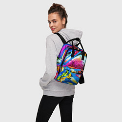 Рюкзак женский Граффити, цвет: 3D-принт — фото 2