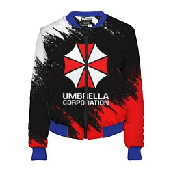 Бомбер женский UMBRELLA CORP, цвет: 3D-синий