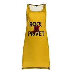Туника женская Rock privet, цвет: 3D-принт