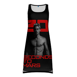 Туника женская 30 Seconds to Mars Jared Leto, цвет: 3D-принт