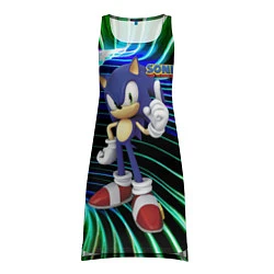 Туника женская Sonic - hedgehog - video game, цвет: 3D-принт