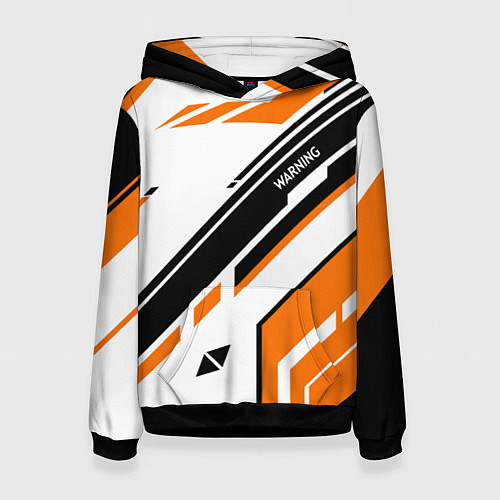 Женская толстовка CS:GO Asiimov P90 Style / 3D-Черный – фото 1