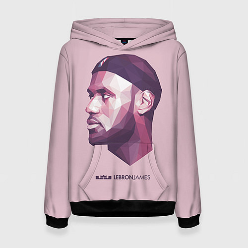 Женская толстовка LeBron James: Poly Violet / 3D-Черный – фото 1