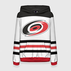 Толстовка-худи женская Carolina Hurricanes, цвет: 3D-красный