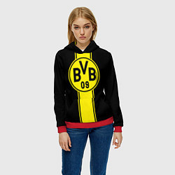 Толстовка-худи женская BVB, цвет: 3D-красный — фото 2