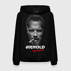 Толстовка-худи женская Arnold forever, цвет: 3D-черный