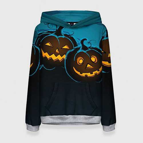 Женская толстовка Halloween3 / 3D-Меланж – фото 1