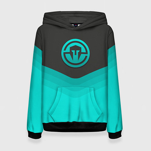 Женская толстовка Immortals Uniform / 3D-Черный – фото 1