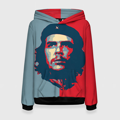 Женская толстовка Che Guevara / 3D-Черный – фото 1