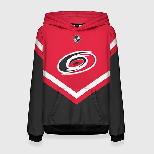 Женская толстовка NHL: Carolina Hurricanes / 3D-Черный – фото 1